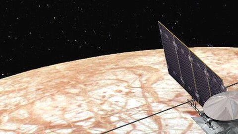 La misión Europa Clipper determinará si la luna Europa de Júpiter puede albergar vida.