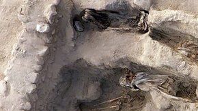 Los expertos creen que los niños fueron sacrificados para apaciguar a los dioses.