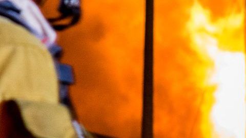 53 bomberos respondieron al incendio el cual fue apagado en 34 minutos.