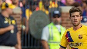 El francés Ousmane Dembelé no ha rendido en el Barcelona, pero aún tiene mucho cartel en el fútbol francés.