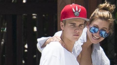 Justin Bieber y Hailey Baldwin.