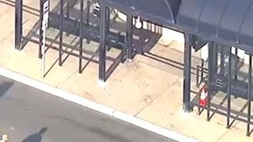 La policía de Nueva Jersey en la escena