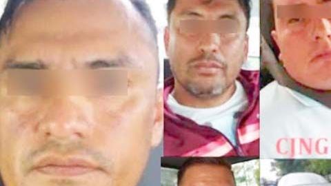 Los grupo fue detenido cerca del Parque Héroes Mexicanos.