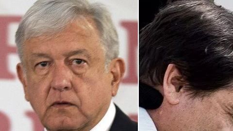 Andrés Manuel López Obrador, Joaquín "El Chapo" Guzmán y Enrique Peña Nieto.