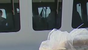 Varios de los paquetes de cocaína mostrados a los medios traían la imagen de la Virgen de Guadalupe.