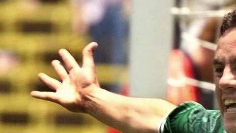 Cuauhtémoc Blanco fue el mejor jugador del torneo y anotó el gol del triunfo ante Brasil.