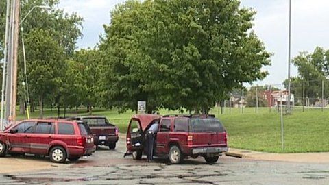 La zona del accidente.