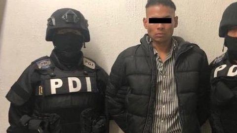 El arrestado responde al nombre de Luis "N".