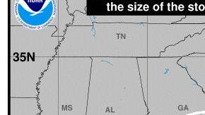 El cono contiene el probable camino del centro de la tormenta.