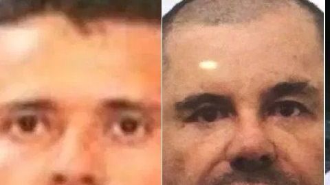 Nemesio Oseguera Cervantes, alias "El Mencho"; Joaquín "El Chapo" Guzmán e Ismael "El Mayo" Zambada.