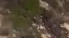 Las mujeres quedaron sepultadas bajo la arenisca del precipicio.