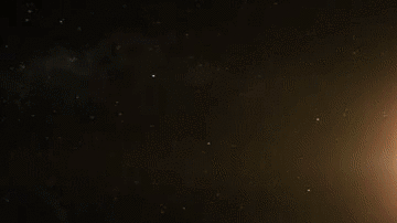 Concepción artística de un exoplaneta similar a la Tierra.