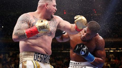 Andy Ruiz Jr. Noquó en el séptimo Round a Anthony Joshua