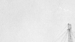 HMS "Terror" atrapado en el hielo. Grabado después de un dibujo del capitán.