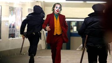 "Joker" con Joaquin Phoenix.