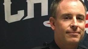 Imagen del oficial Joseph Ruvido publicada por el Departamento de Policía de San Diego en el 2016.