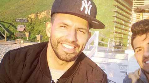 Gastón del Castillo y su célebre hermano, Sergio 'Kun' Agüero.