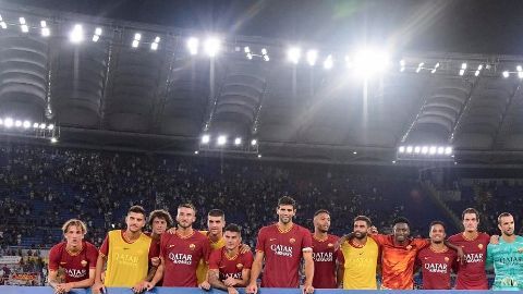 La Roma le ganó al Real Madrid el primer 'Trofeo Vivo'.