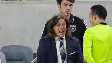 Matías Almeyda perdió contra el LAFC por marcador de 4 - 0.