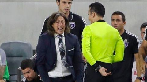 Matías Almeyda perdió contra el LAFC por marcador de 4 - 0.
