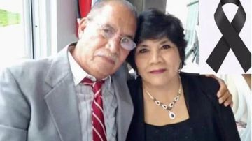 Sara Esther Regalado y su esposo Adolfo Cerros