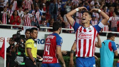 El equipo tapatío encontró la contundencia y aplastó al Atlético de San Luis.