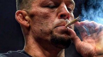 Nate Díaz dijo que sólo se trataba de un cigarro de CBD permitido por la UFC.
