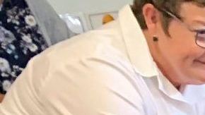 Newsom visitó el Centro de Familia de Hope Street donde compartió con algunos niños que visitan el lugar.