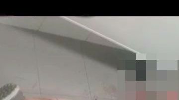 Fue hallada junto al retrete.