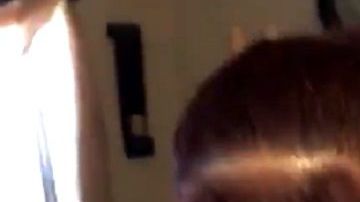 La pareja no pudo contener su emoción.