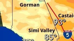 Las temperaturas para este jueves en el sur de California estarán entre los 74 y los 107 grados F.