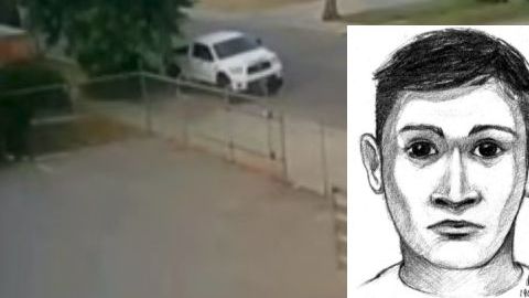 Imagen del sospechoso que intentó secuestrar a una menor este martes.