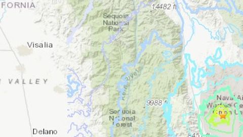 Imagen publicada por el USGS.