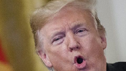 El presidente Trump critió a Beto O'Rourke.