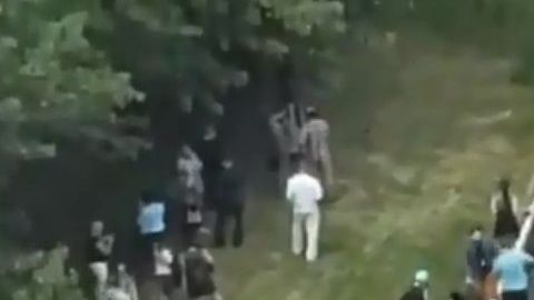 Los empleados fueron evacuados.