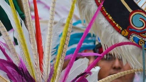 El Desfile de la Independencia de México en el barrio de Pilsen, Chicago.