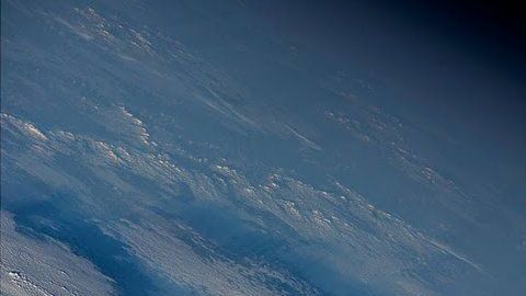 La Luna vista desde la Estación Espacial Internacional. NASA