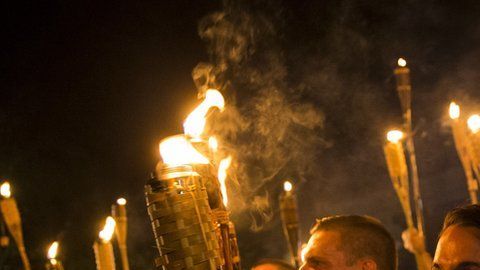 Se presentó como candidato después del acto Unir la derecha, convocado por supremacistas.