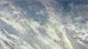 La laguna crece cerca de un metro por semana.