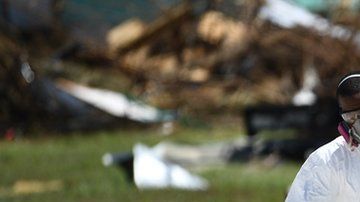 Están enviando centenares de bolsas de cadáveres a las Islas Ábaco.