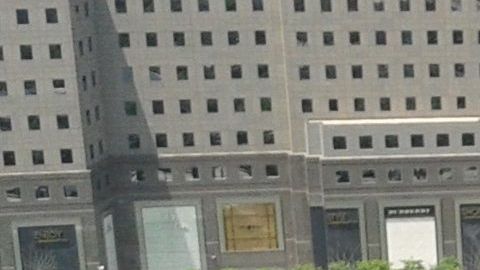 Memorial del 11S en las bases de las Torres Gemelas destruidas