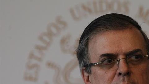 Marcelo Ebrard, canciller de México.