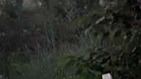 Un edificio derrumbado por el terremoto en Pakistán.