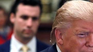 Trump durante una recepción con motivo del Mes de la Herencia Hispana en Casa Blanca.