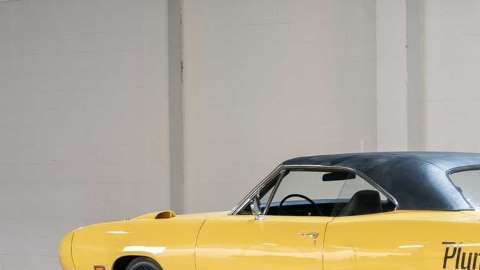 El Plymouth Superbird fue fabricado únicamente en el año 1970