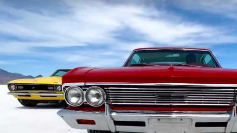 Tres distintos autos musculosos de Chevrolet protagonizan el lanzamiento del onceavo celular de Apple