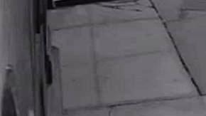 Los dos sospechosos llevan el cadáver en un carrito de automercado