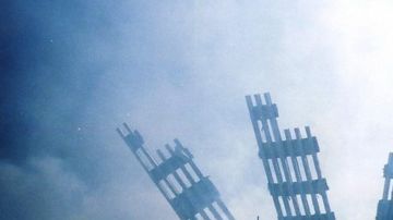 Las ruinas de las Torres Gemelas en Nueva York, después del ataque del 11 de septiembre de 2011.