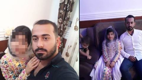 Fotos y videos del matrimonio fueron compartidas en Twitter.