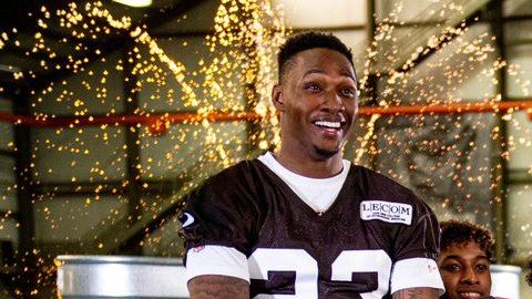 Jugadores como Odell Beckham Jr. recrearon la entrada de la famosa serie de televisión